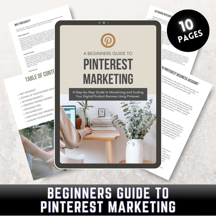 Ebook-Pinterest-Marketing PLR MRR Digital Products from Grit Ground