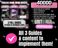 Faceless Social Media Success Course & 40,00 Content Videos