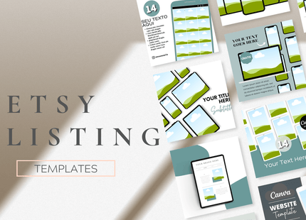 Etsy Device Listing Templates PLR MRR Digital Products from Grit Ground