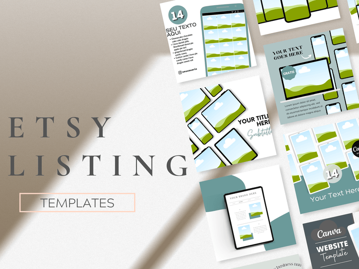 Etsy Device Listing Templates PLR MRR Digital Products from Grit Ground